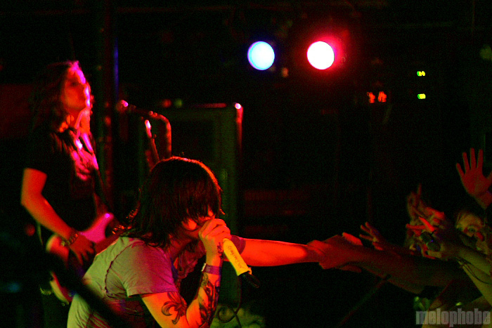 Escape the Fate at Middle East Downstairs, February 22, 2009. Photo by Ian Doreian.