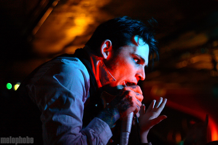 William Control at Middle East Downstairs, February 22, 2009. Photo by Ian Doreian.