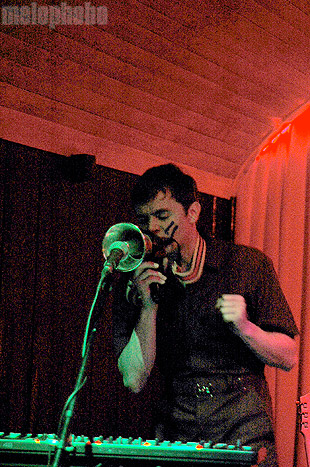 Pomegranates at Kung Fu Necktie, February 23, 2009. Photo by Jesse Gimbel.