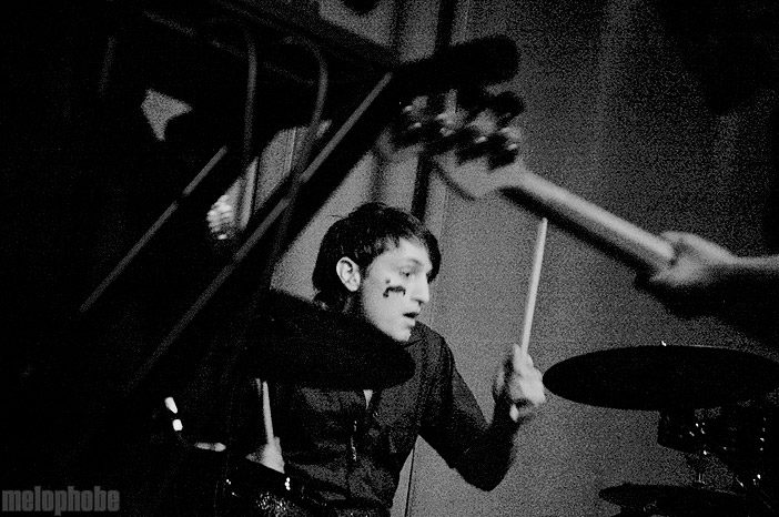 Pomegranates at Kung Fu Necktie, February 23, 2009. Photo by Jesse Gimbel.