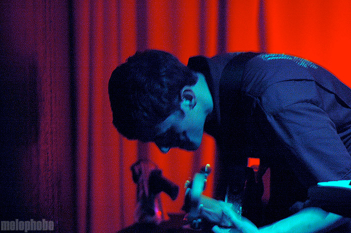 Pomegranates at Kung Fu Necktie, February 23, 2009. Photo by Jesse Gimbel.