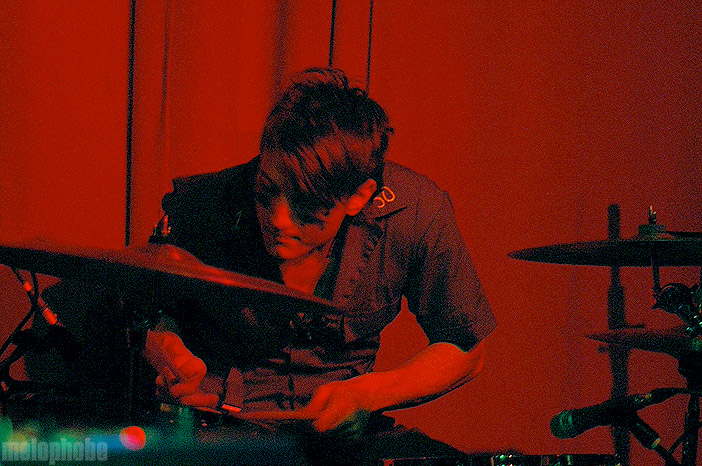 Pomegranates at Kung Fu Necktie, February 23, 2009. Photo by Jesse Gimbel.