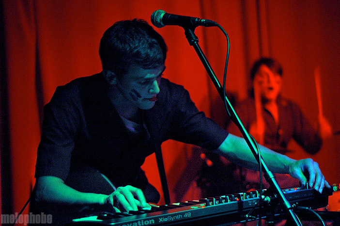 Pomegranates at Kung Fu Necktie, February 23, 2009. Photo by Jesse Gimbel.