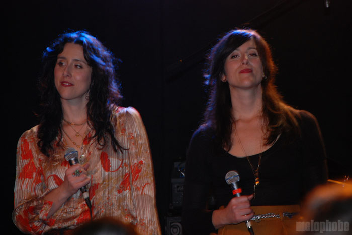 Watson Twins at TLA, February 27, 2009. Photo by Zack Gross.