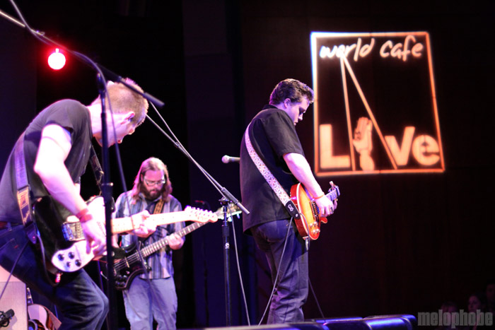 Jason Isbell and The 400 Unit at World Café Live, February 27, 2009. Photo by Katie Riggan.