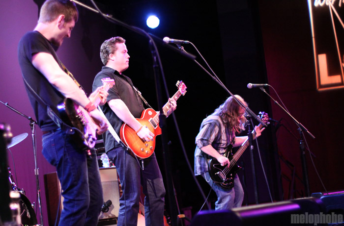 Jason Isbell and The 400 Unit at World Café Live, February 27, 2009. Photo by Katie Riggan.