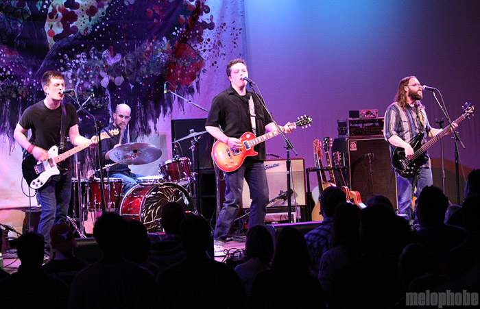 Jason Isbell and The 400 Unit at World Café Live, February 27, 2009. Photo by Katie Riggan.
