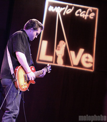 Jason Isbell and The 400 Unit at World Café Live, February 27, 2009. Photo by Katie Riggan.