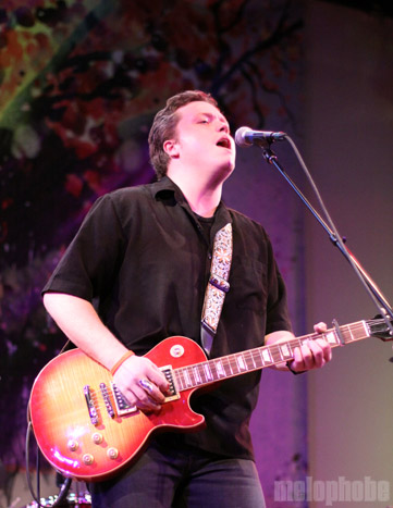 Jason Isbell and The 400 Unit at World Café Live, February 27, 2009. Photo by Katie Riggan.