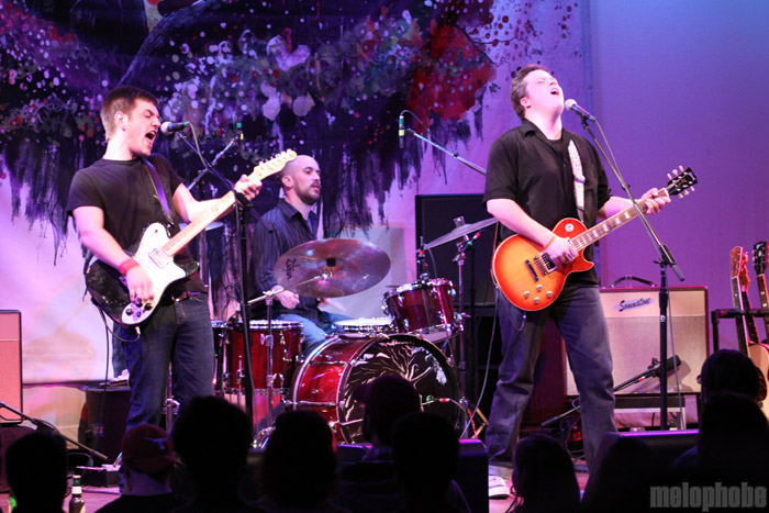 Jason Isbell and The 400 Unit at World Café Live, February 27, 2009. Photo by Katie Riggan.