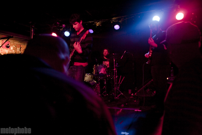 Swirlies at Mercury Lounge, February 27, 2009. Photo by Giacomo Fortunato.