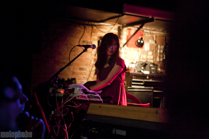 Swirlies at Mercury Lounge, February 27, 2009. Photo by Giacomo Fortunato.