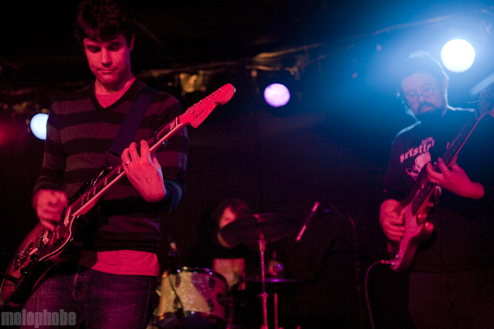 Swirlies at Mercury Lounge, February 27, 2009. Photo by Giacomo Fortunato.