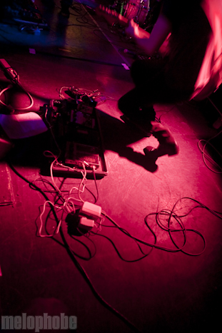 Swirlies at Mercury Lounge, February 27, 2009. Photo by Giacomo Fortunato.