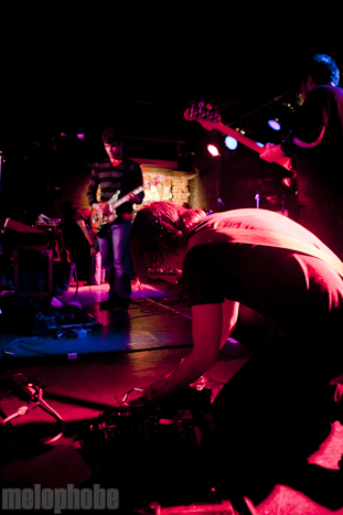 Swirlies at Mercury Lounge, February 27, 2009. Photo by Giacomo Fortunato.