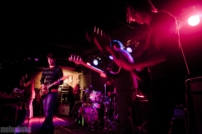 Swirlies at Mercury Lounge, February 27, 2009. Photo by Giacomo Fortunato.