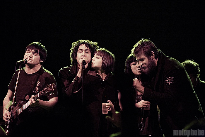 Trail of Dead at Bowery Ballroom, February 28, 2009. Photo by Ari Sommer.