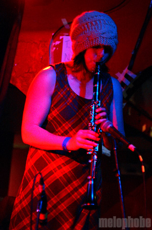 The Music Tapes at Middle East Downstairs, March 2, 2009. Photo by Beth Freeman Doreian.