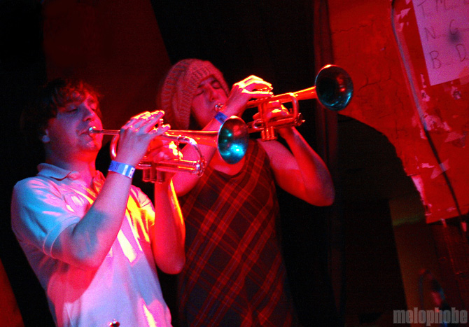 The Music Tapes at Middle East Downstairs, March 2, 2009. Photo by Beth Freeman Doreian.