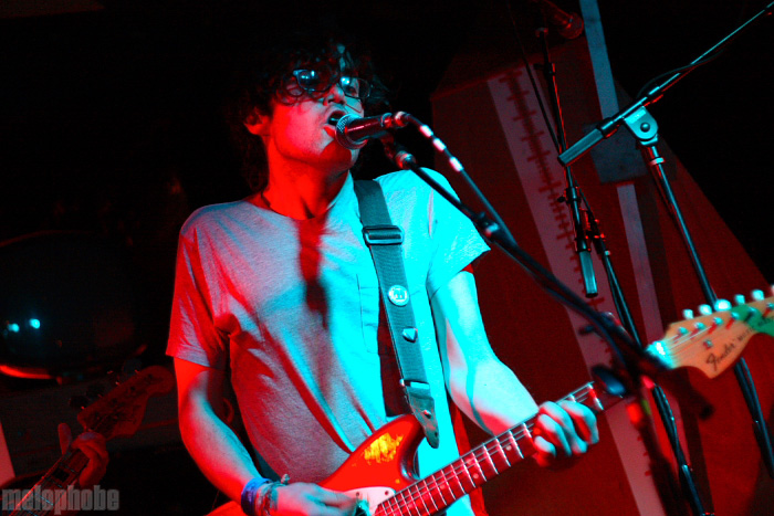 Nana Grizol at Middle East Downstairs, March 2, 2009. Photo by Beth Freeman Doreian.