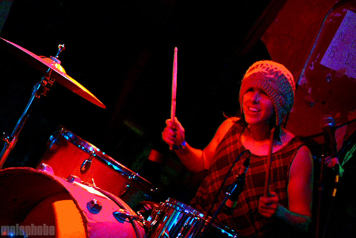 Nana Grizol at Middle East Downstairs, March 2, 2009. Photo by Beth Freeman Doreian.