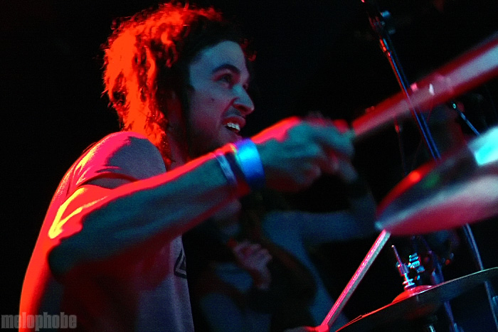 Nana Grizol at Middle East Downstairs, March 2, 2009. Photo by Beth Freeman Doreian.