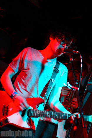 Nana Grizol at Middle East Downstairs, March 2, 2009. Photo by Beth Freeman Doreian.