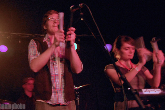 Anathallo at Mercury Lounge, March 4, 2009. Photo by Paul Seiz.
