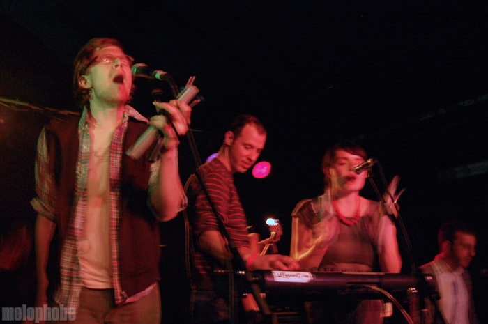Anathallo at Mercury Lounge, March 4, 2009. Photo by Paul Seiz.