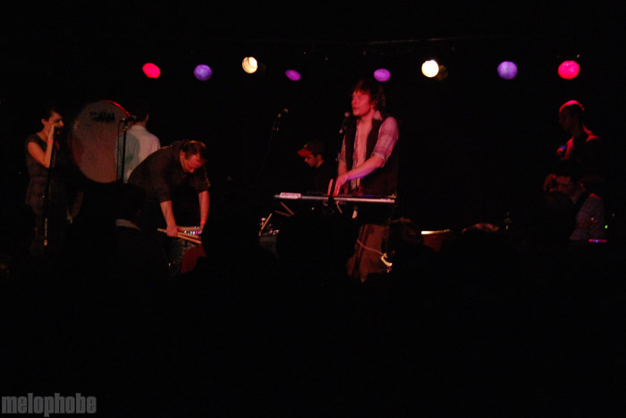 Anathallo at Mercury Lounge, March 4, 2009. Photo by Paul Seiz.