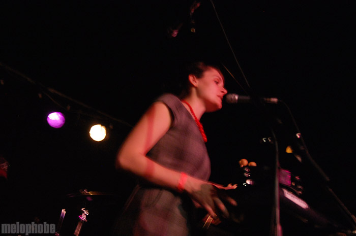 Anathallo at Mercury Lounge, March 4, 2009. Photo by Paul Seiz.