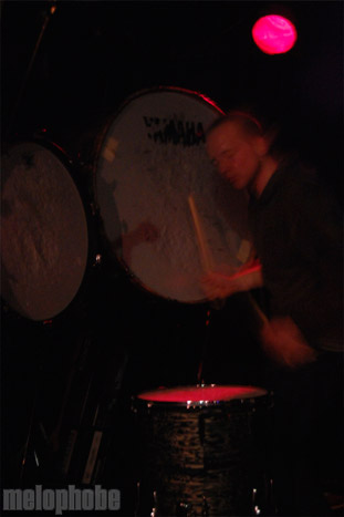 Anathallo at Mercury Lounge, March 4, 2009. Photo by Paul Seiz.