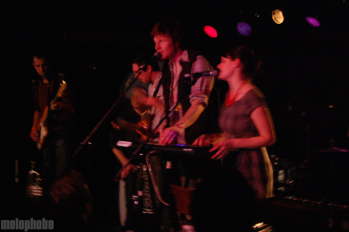 Anathallo at Mercury Lounge, March 4, 2009. Photo by Paul Seiz.