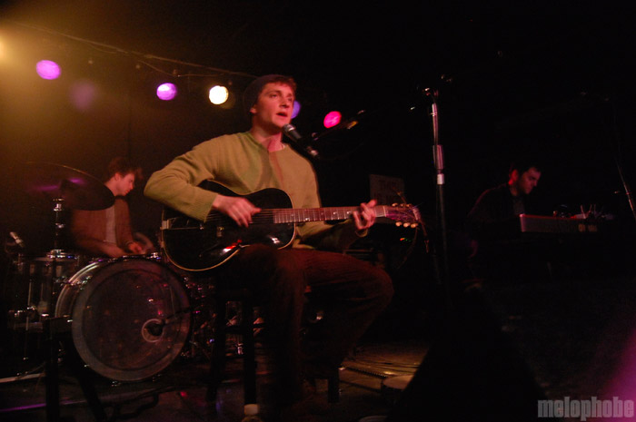 Sam Amidon at Mercury Lounge, March 4, 2009. Photo by Paul Seiz.