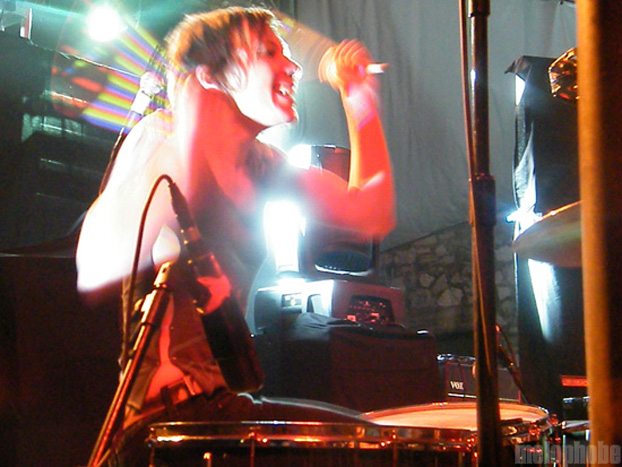 Matt & Kim at Stubbs Bar-B-Q, March 6, 2009. Photo by Denny Mack and Rosa Santoya.