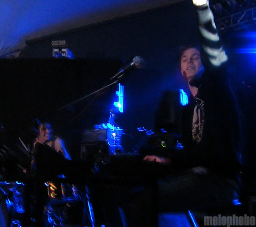 Matt & Kim at Stubbs Bar-B-Q, March 6, 2009. Photo by Denny Mack and Rosa Santoya.