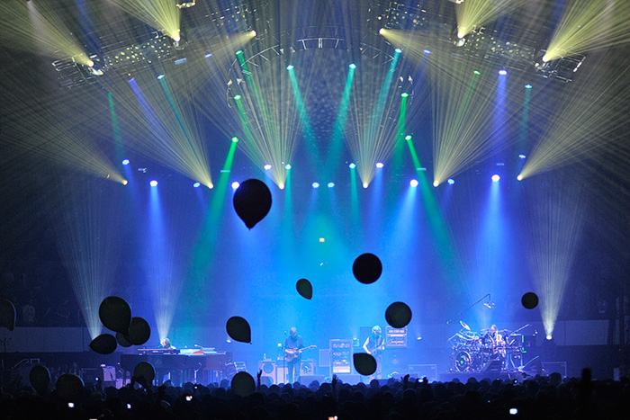 PHINALLY at Phish’s Triumphant Comeback Makes Life Complete Again, March 6, 2009. Photo courtesy of phish.com.