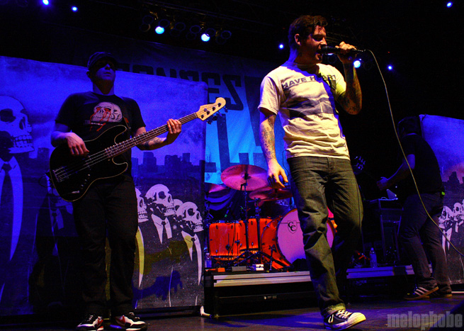 Senses Fail at House of Blues, March 6, 2009. Photo by Ian Doreian.