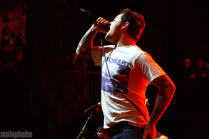 Senses Fail at House of Blues, March 6, 2009. Photo by Ian Doreian.