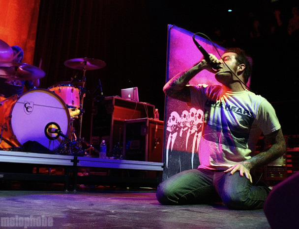 Senses Fail at House of Blues, March 6, 2009. Photo by Ian Doreian.