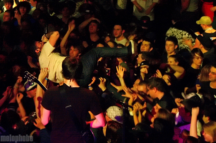 Senses Fail at House of Blues, March 6, 2009. Photo by Ian Doreian.