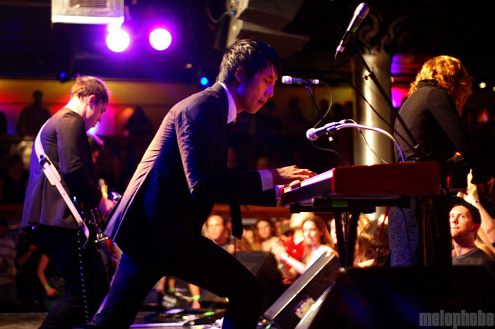 The Airborne Toxic Event at Paradise Rock Club, March 7, 2009. Photo by Beth Freeman Doreian.