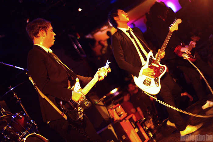 The Airborne Toxic Event at Paradise Rock Club, March 7, 2009. Photo by Beth Freeman Doreian.