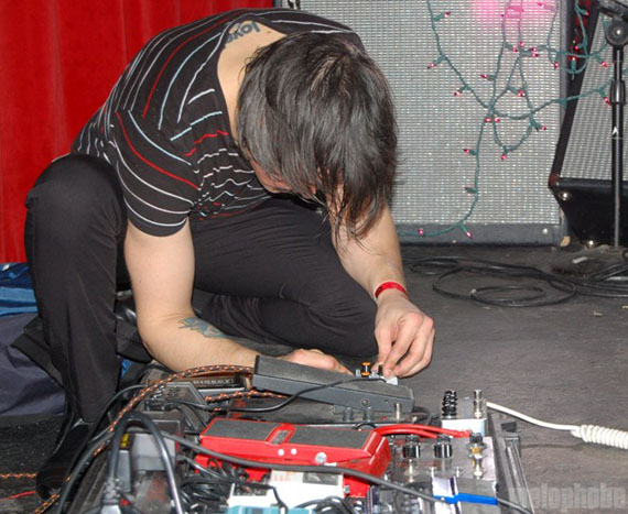 Asobi Seksu at Chop Suey, March 10, 2009. Photo by Stephanie Guerrero.