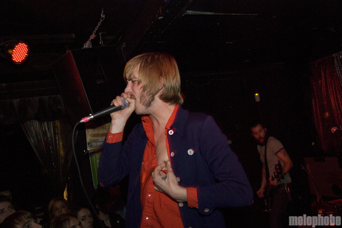 These Arms Are Snakes at The Barbary, March 10, 2009. Photo by Tami Rittenhouse.