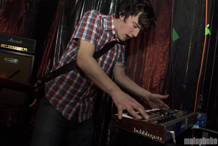 These Arms Are Snakes at The Barbary, March 10, 2009. Photo by Tami Rittenhouse.