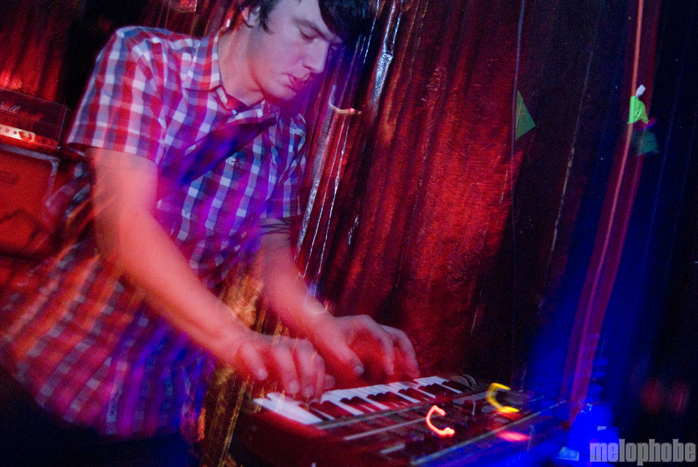 These Arms Are Snakes at The Barbary, March 10, 2009. Photo by Tami Rittenhouse.