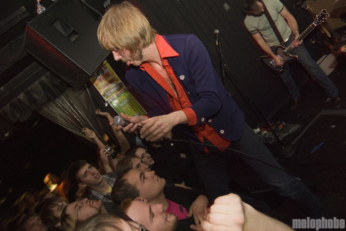 These Arms Are Snakes at The Barbary, March 10, 2009. Photo by Tami Rittenhouse.
