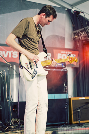 Abe Vigoda at Levi's/Fader Fort, March 18, 2009. Photo by Joshua Holt.