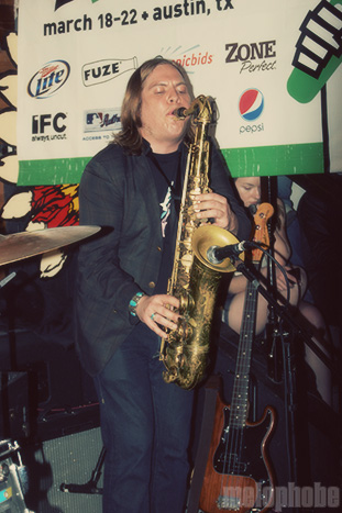 Dosh at Mohawk, March 18, 2009. Photo by James Mundy.